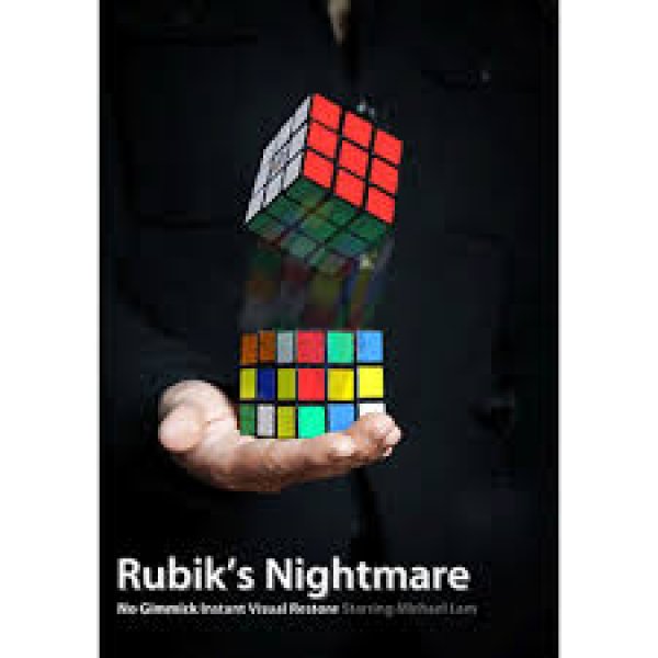 画像1: ＜ほぼ新品＞揃えるだけじゃない！ルービックキューブ「RUBIK`S NIGHTMARE」 (1)