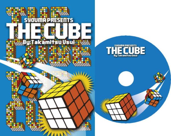 画像1: ＜ほぼ新品＞仕掛けの無いルービックキューブを「THE CUBE」 (1)