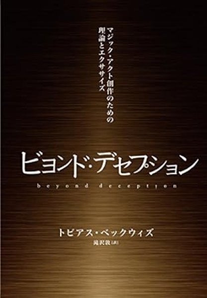 画像1: ＜ほぼ新品＞表現力・演出とは「ビヨンド・デセプション」書籍 (1)